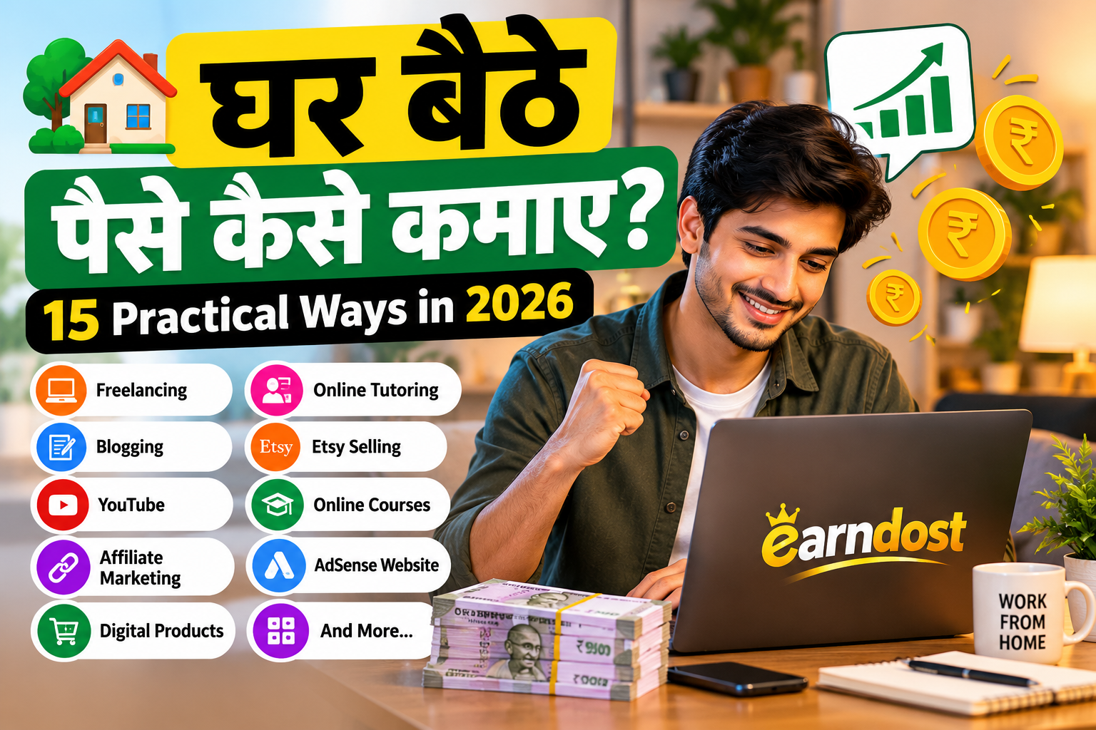 Ghar Baithe Paise Kaise Kamaye